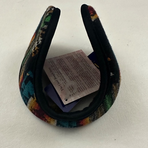 Pendleton Ear Warmers Winter Multicolor Graphic Wool Native American Ear Muff - Picture 6 of 6